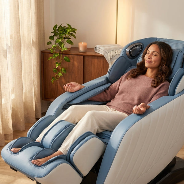 Zero Gravity Massage Chair Built for Deep Relaxation, 3D Programmable Technology, Heat Therapy, Bluetooth