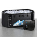 Cold Plunge Tub Built for Recovery Therapy, 248 Gallon Capacity, 1 HP Chiller, WiFi Control, Portable