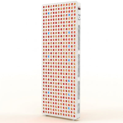 Red Light Therapy Panel Built for Full Body Coverage, 7 Wavelengths, 480 Dual Chip LEDs, Remote Control