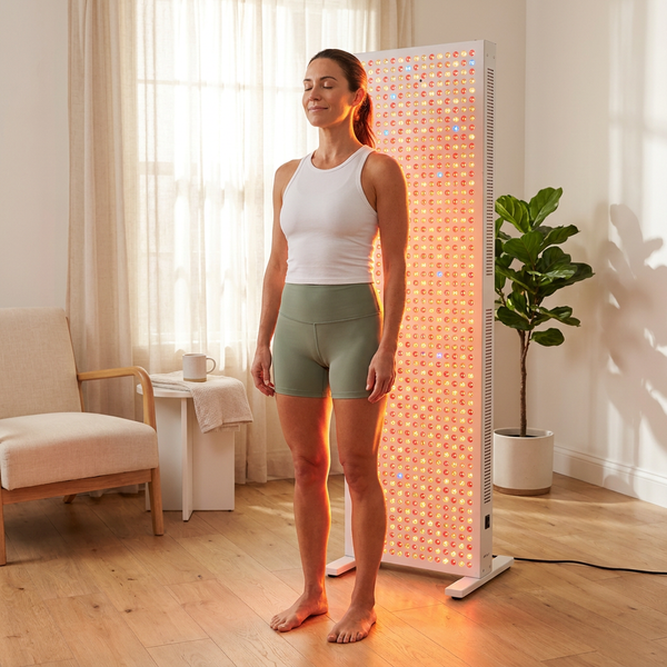 Red Light Therapy Panel Built for Full Body Coverage, 7 Wavelengths, 480 Dual Chip LEDs, Remote Control
